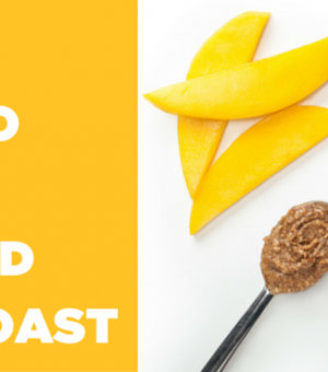 Mango & Almond Butter Toast
